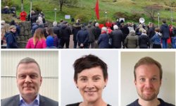 1. mai hald í Vestmanna